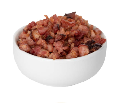 Cooked bacon crumbles