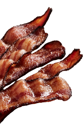 Slices of bacon